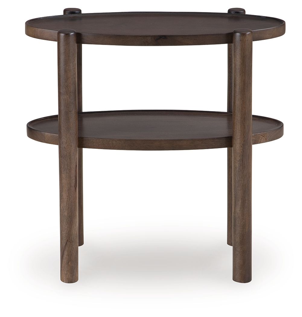 Wiattbury - Accent Table - Gray Brown by Unique Piece Furniture