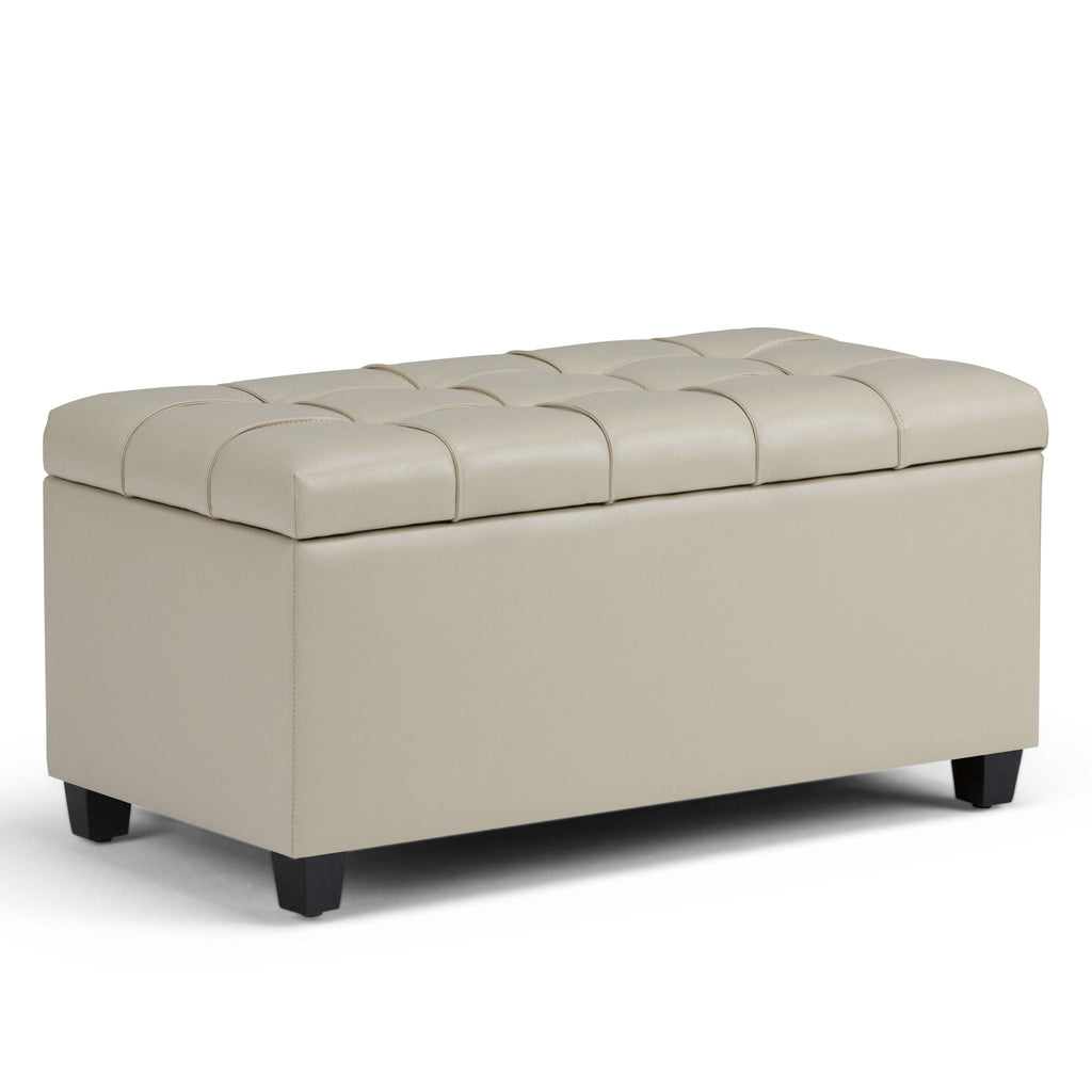 Sienna - Upholstered Storage Ottoman Bench by Unique Piece Furniture