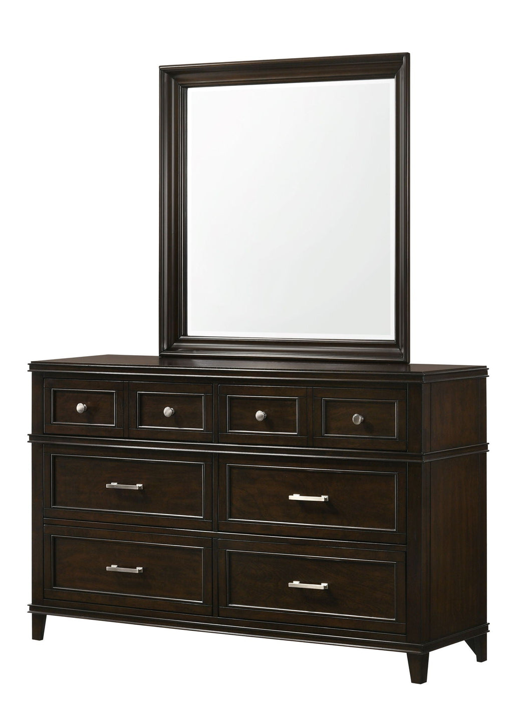Merlot - Square Mirror - Mahogany by Unique Piece Furniture