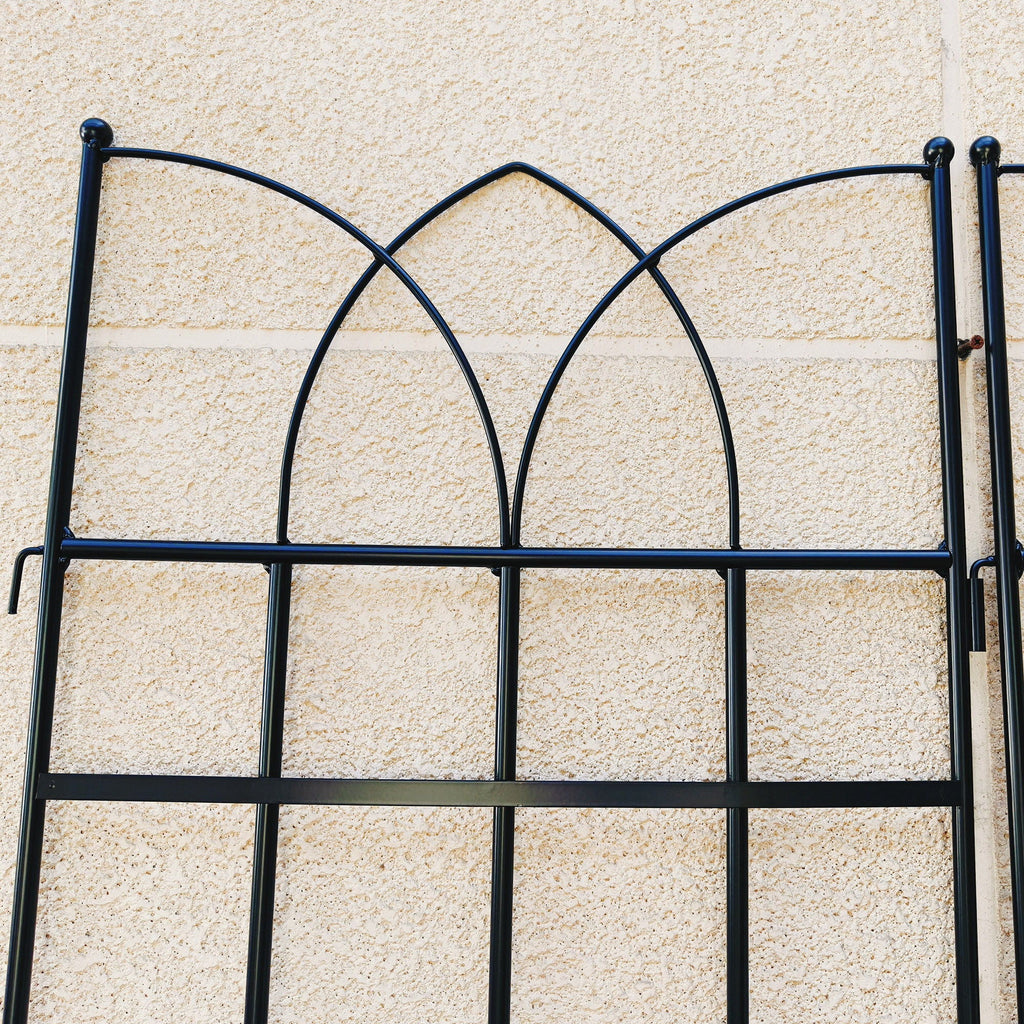 Metal Garden Trellis Rustproof For Climbing Plants Outdoor Flower Support by Unique Piece Furniture