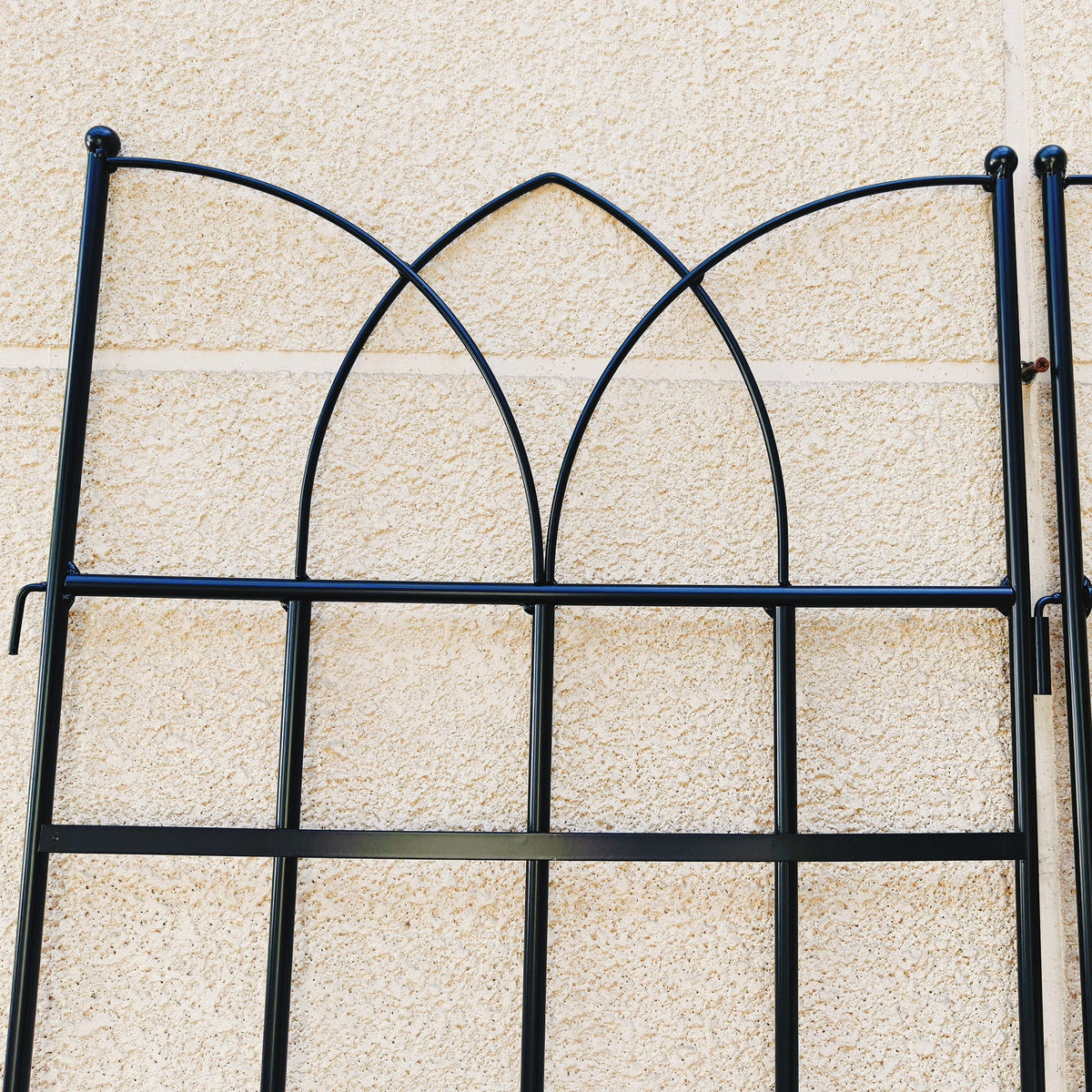 Metal Garden Trellis Rustproof For Climbing Plants Outdoor Flower Support by Unique Piece Furniture