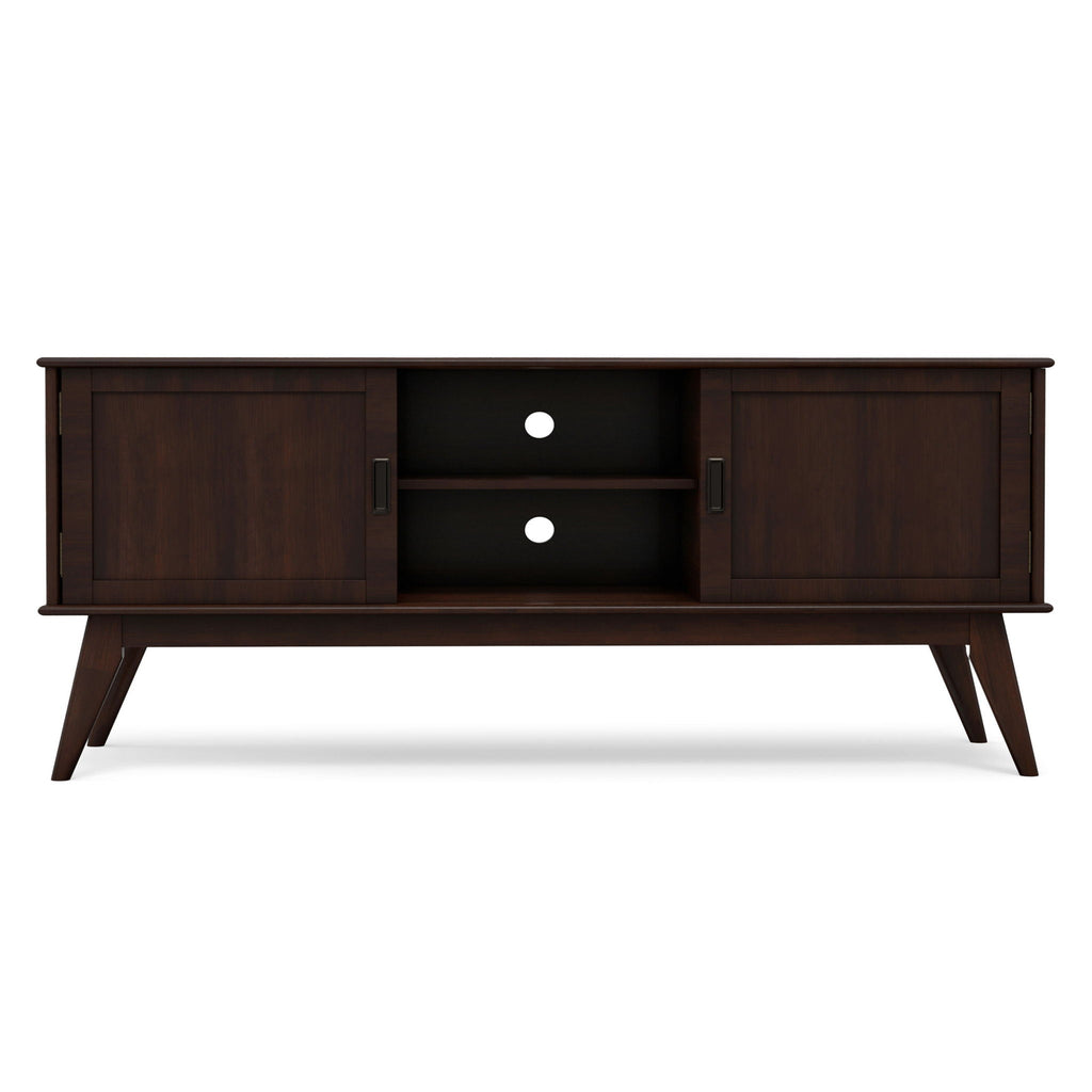 Draper - Handcrafted Mid Century Low TV Media Stand by Unique Piece Furniture