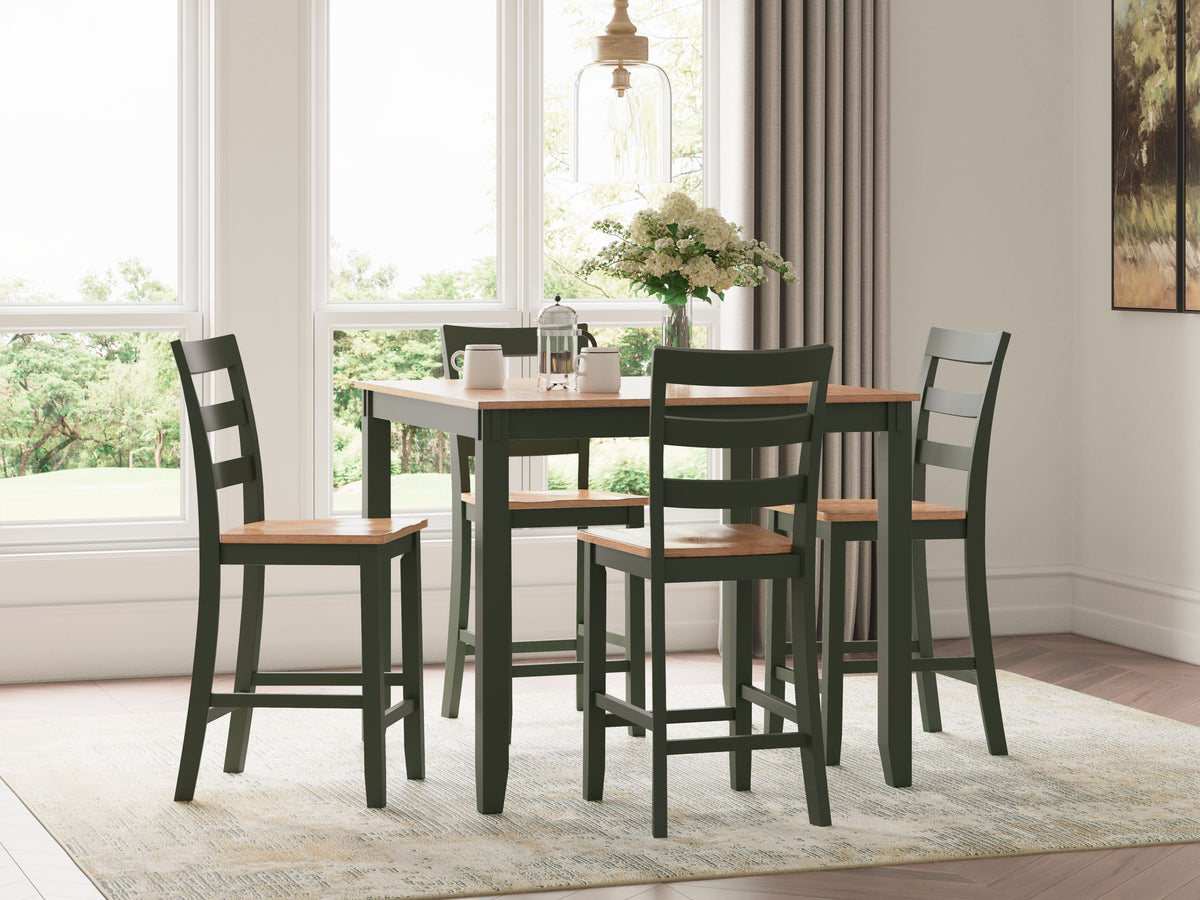 Gesthaven - Dining Room Counter Table Set by Unique Piece Furniture