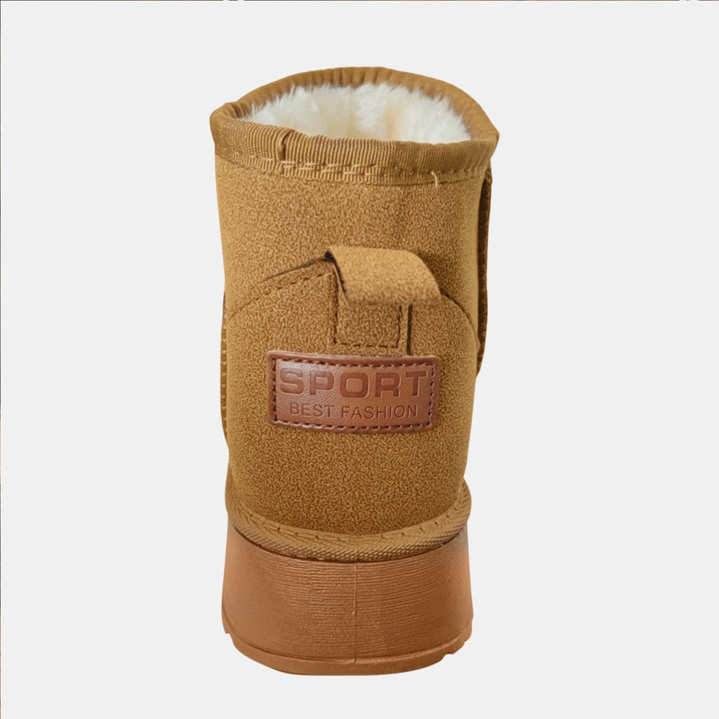 Fleece Lined Chunky Platform Mini Boots by Wild and Free Boutique