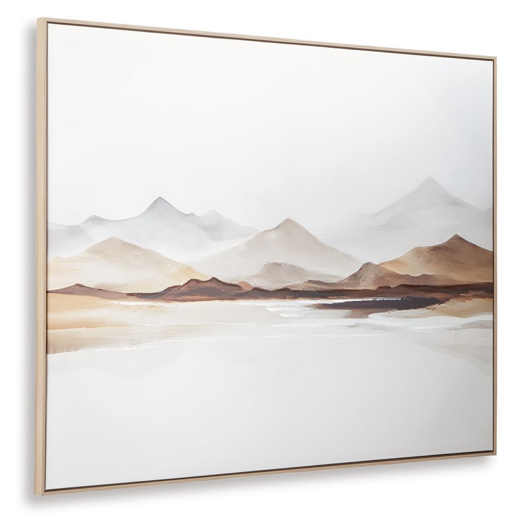 Karalen - Wall Art - White / Gray / Brown by Unique Piece Furniture