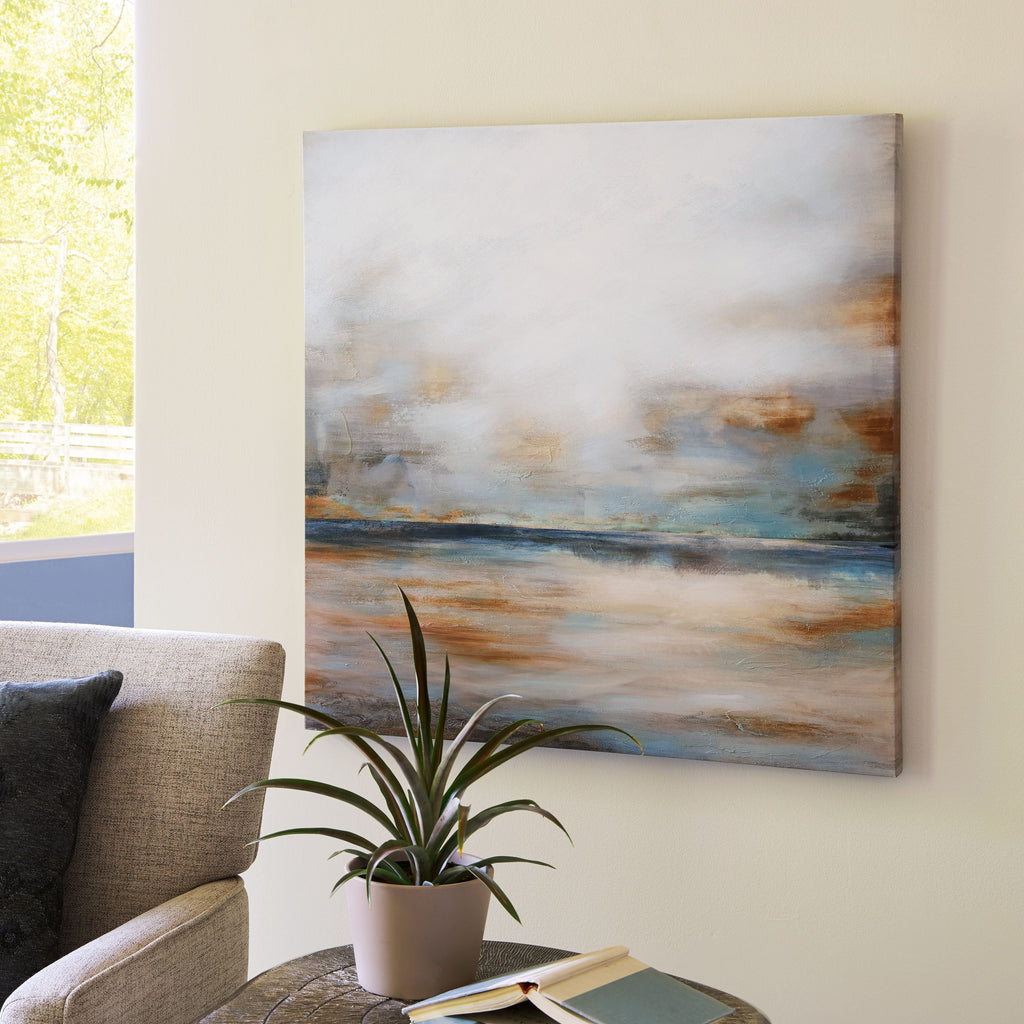 Weatheridge - Wall Art - Grey / Gold by Unique Piece Furniture