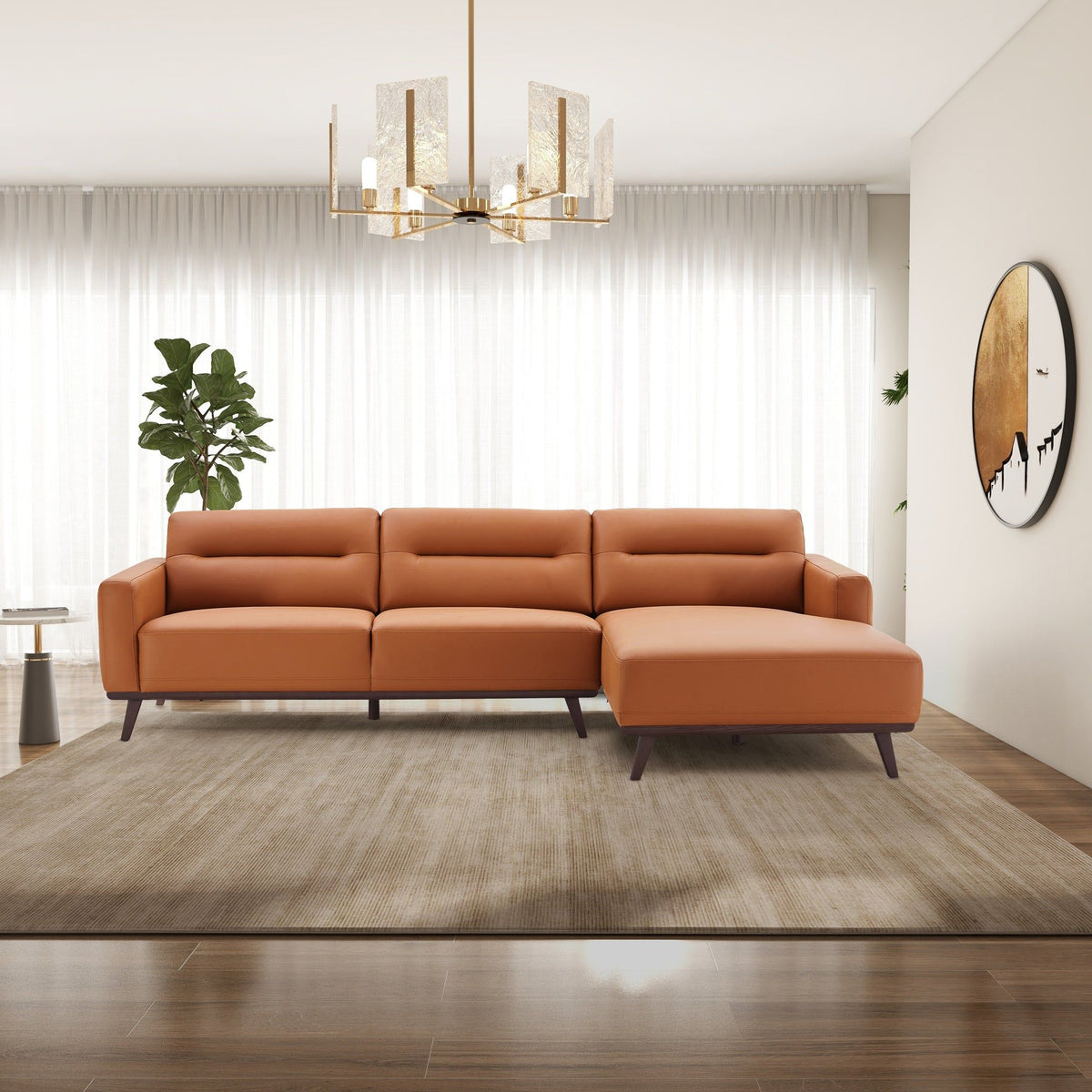 Ella - L-Shaped Sectional Couch by Unique Piece Furniture