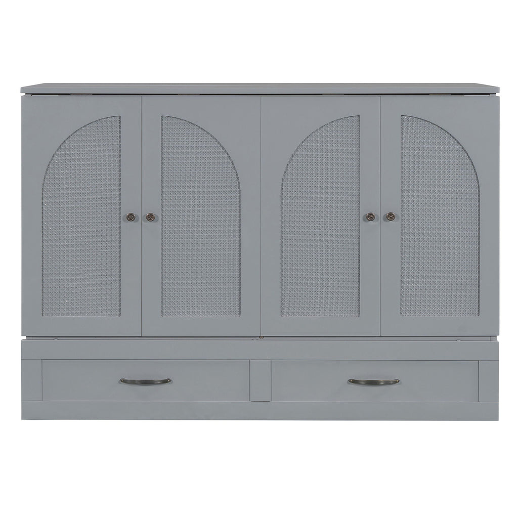 Murphy Bed With Large Drawers by Unique Piece Furniture