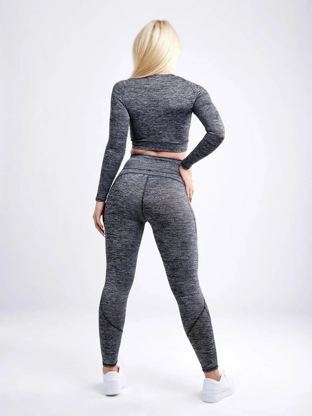 Long-Sleeve Crop Top by Femstylo