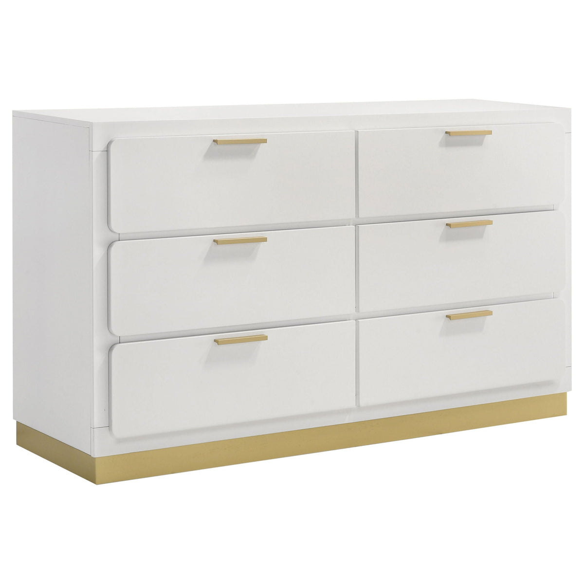 Caraway 4-piece Eastern King Bedroom Set White by Unique Piece Furniture