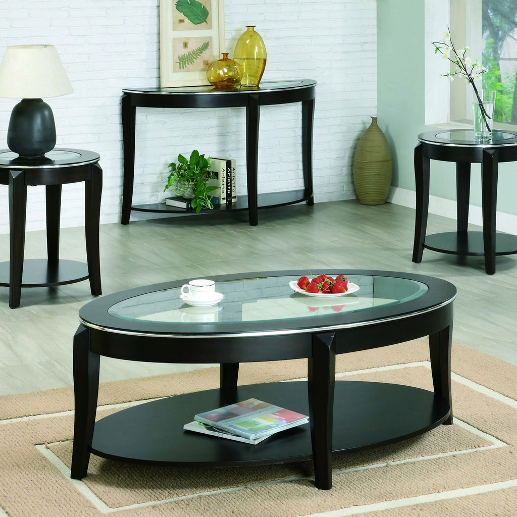 Table Set, Coffee, End, Side, Accent, Living Room, Transitional (Set of 3) by Unique Piece Furniture