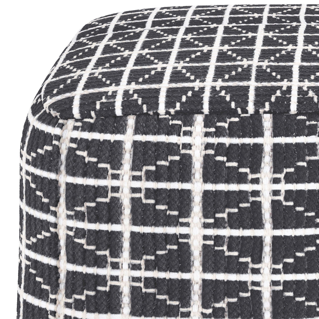 Noreen - Upholstered Square Pouf by Unique Piece Furniture