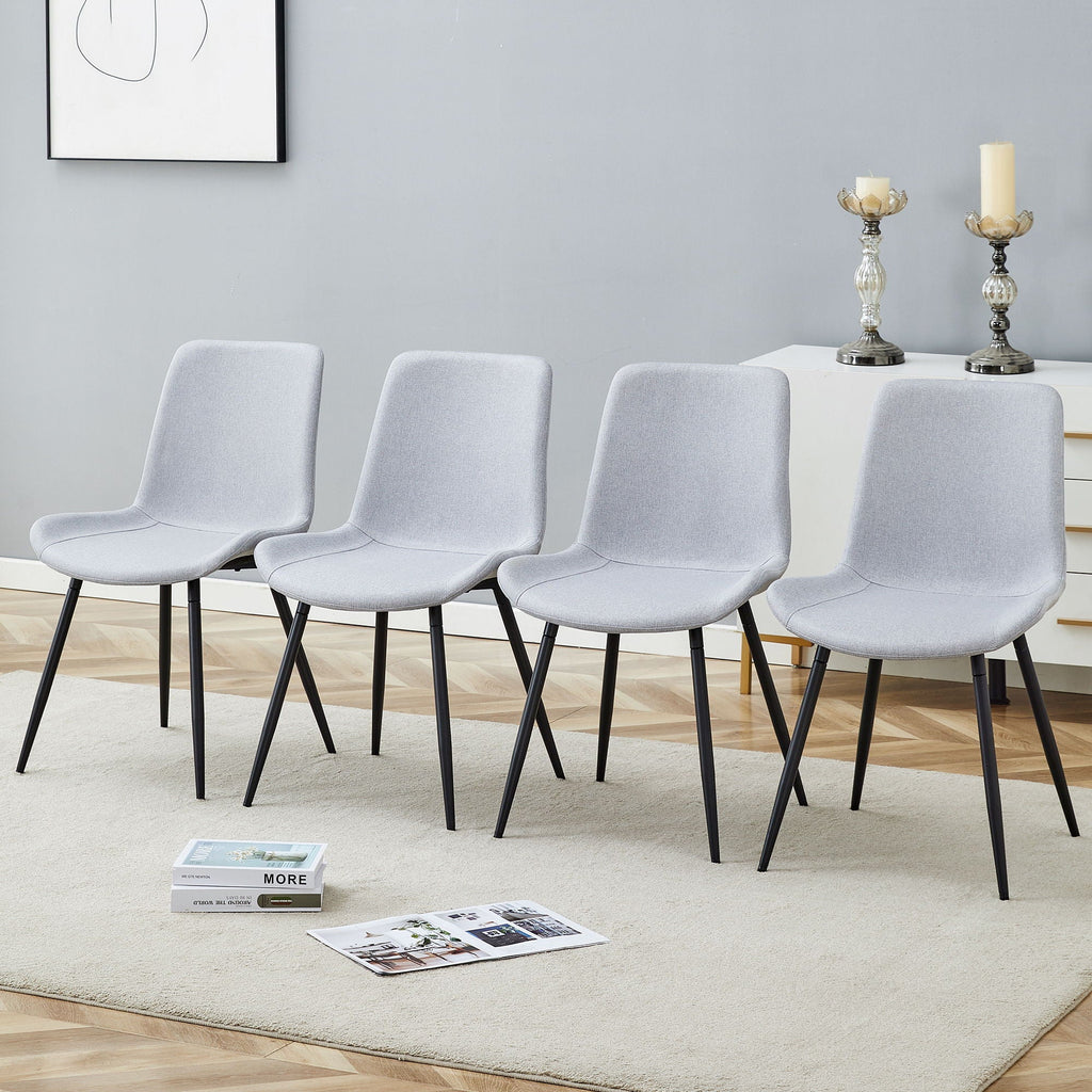 Modern Medieval Style Restaurant Cushioned Chairs With Suede Backrests by Unique Piece Furniture
