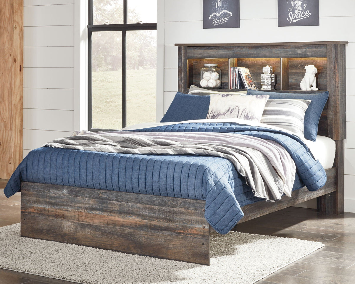 Drystan - Panel Bookcase Bed by Unique Piece Furniture
