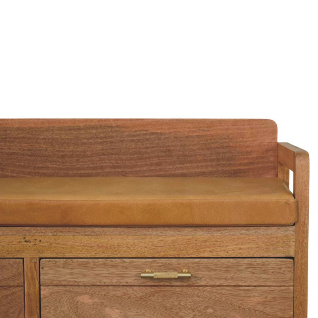 Oxford - 2 Drawer Storage Bench - Beige by Unique Piece Furniture