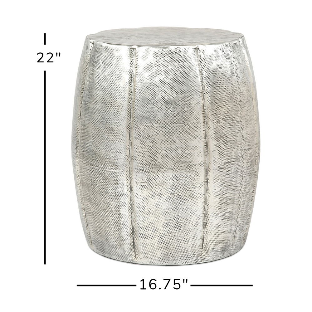 Vanora Accent Table - Silver by Unique Piece Furniture