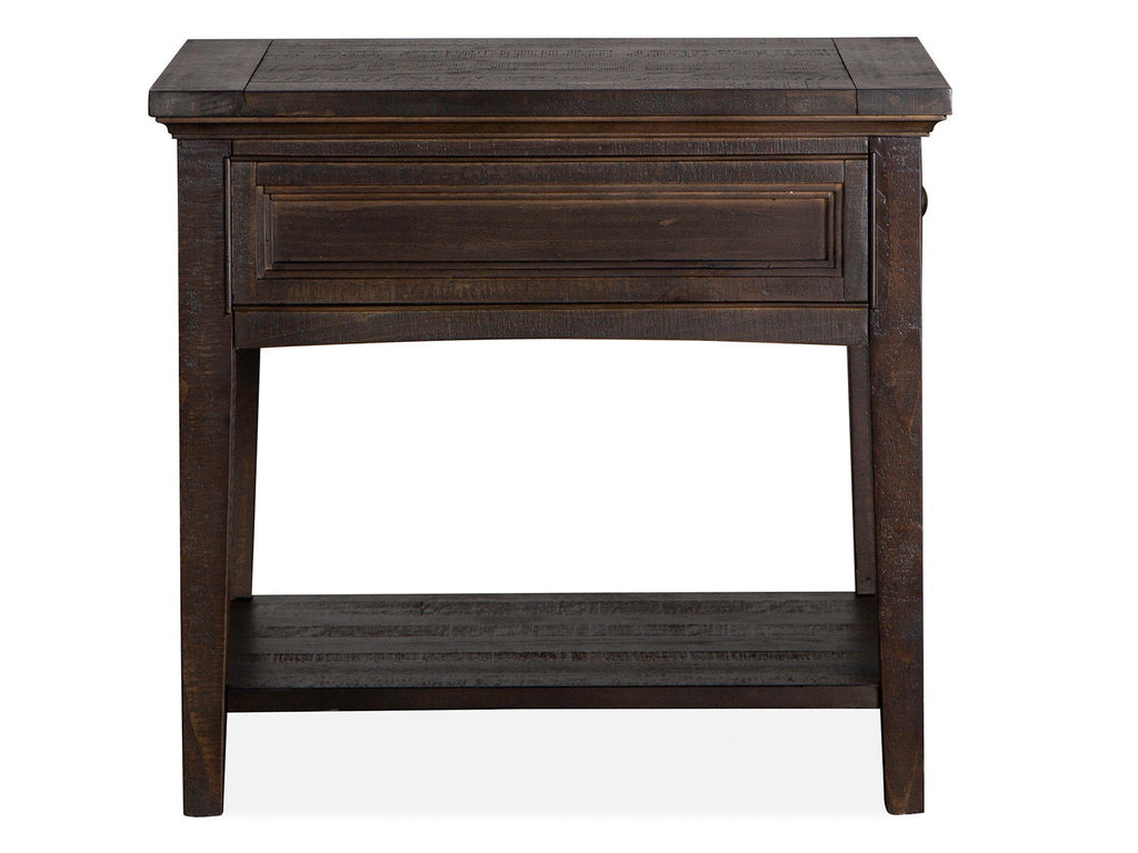 Westley Falls - Rectangular End Table - Graphite by Unique Piece Furniture