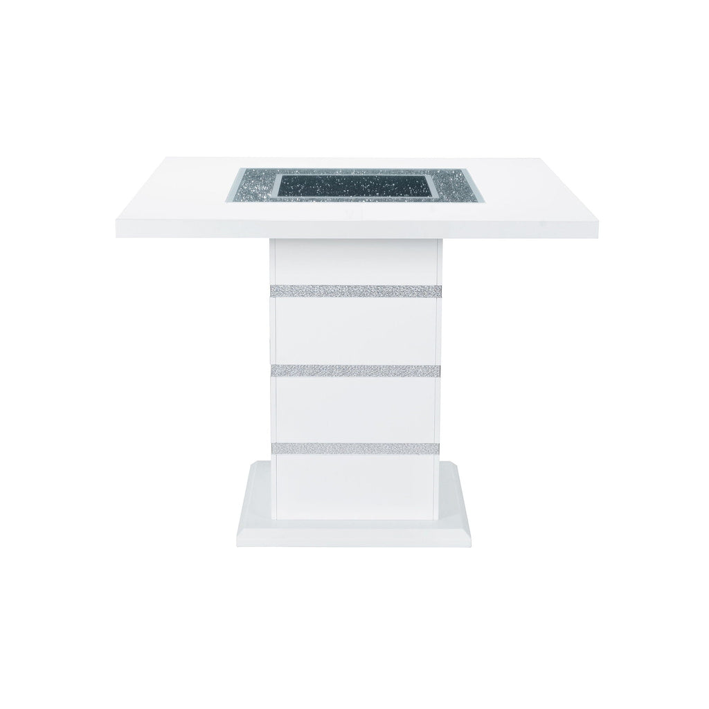 Ariya - 5 Pieces Bar Table And Bar Stool Set by Unique Piece Furniture