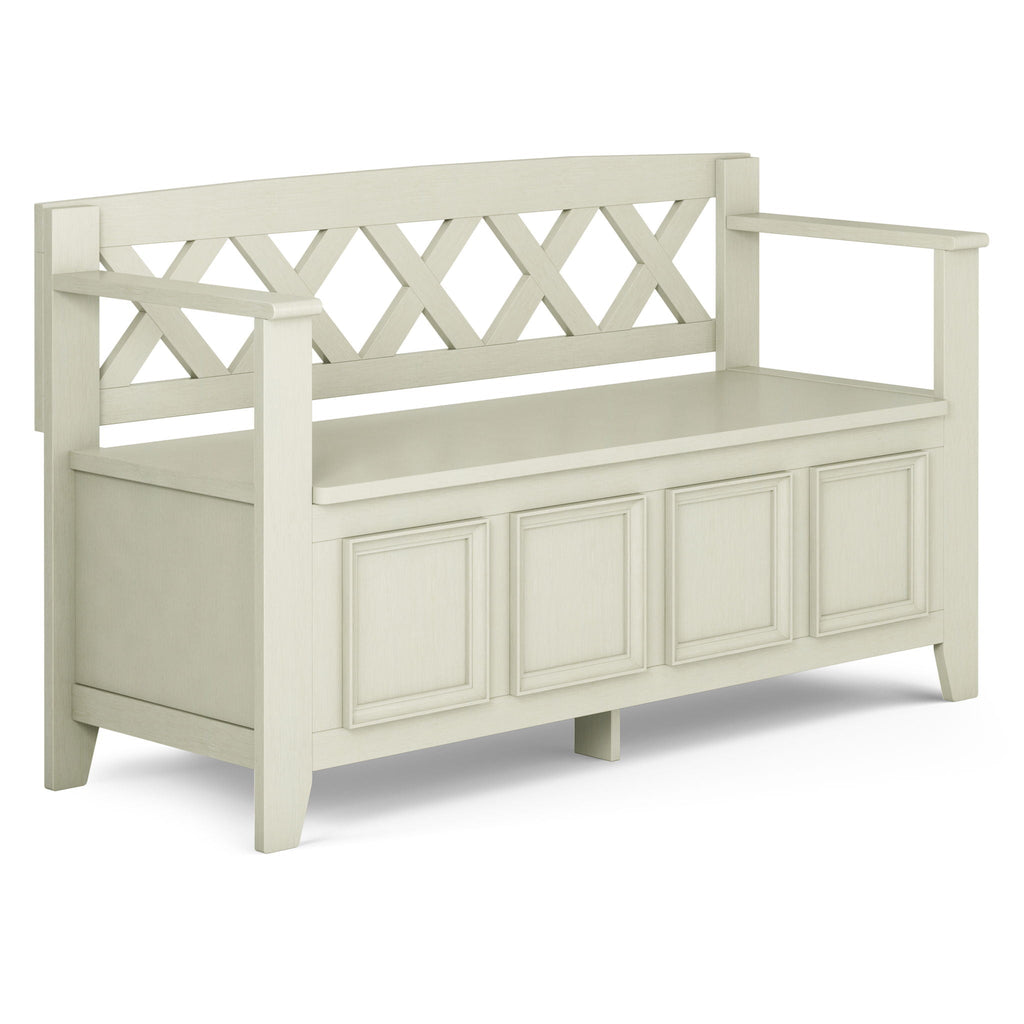 Amherst - Handcrafted Entryway Storage Bench by Unique Piece Furniture
