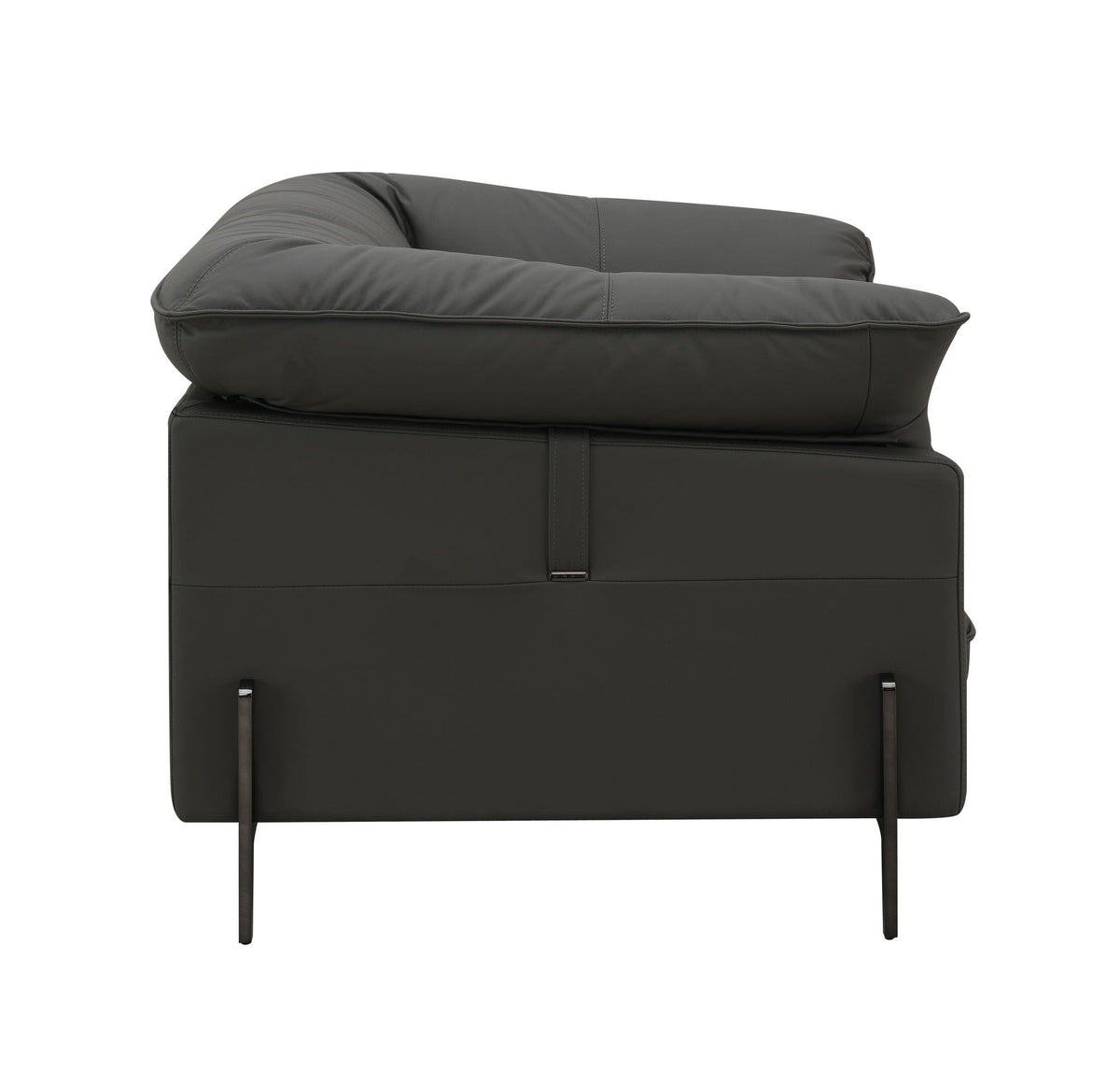 Tadi - Top Grain Leather Chair - Black by Unique Piece Furniture