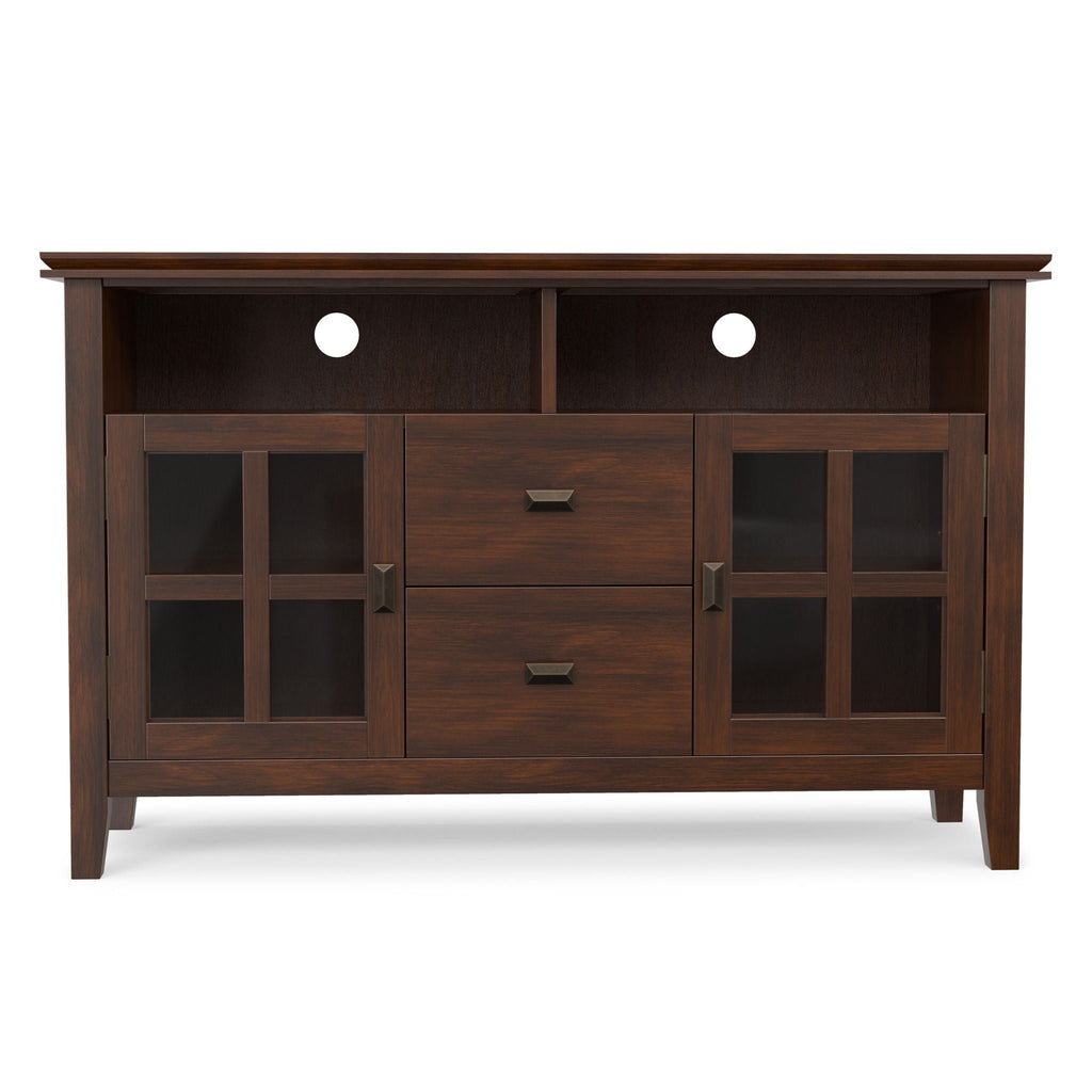 Artisan - TV Media Stand, Handcrafted - Russet Brown by Unique Piece Furniture