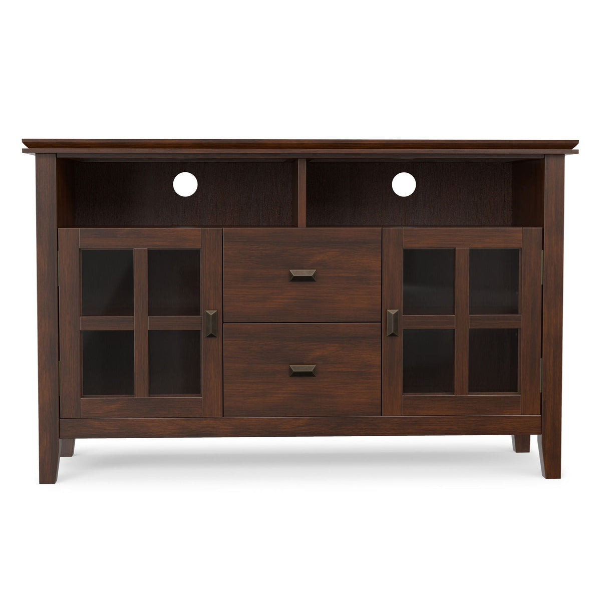 Artisan - TV Media Stand, Handcrafted - Russet Brown by Unique Piece Furniture