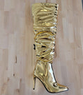 INC Gold Boots Sz 8 by Sweet Repeats