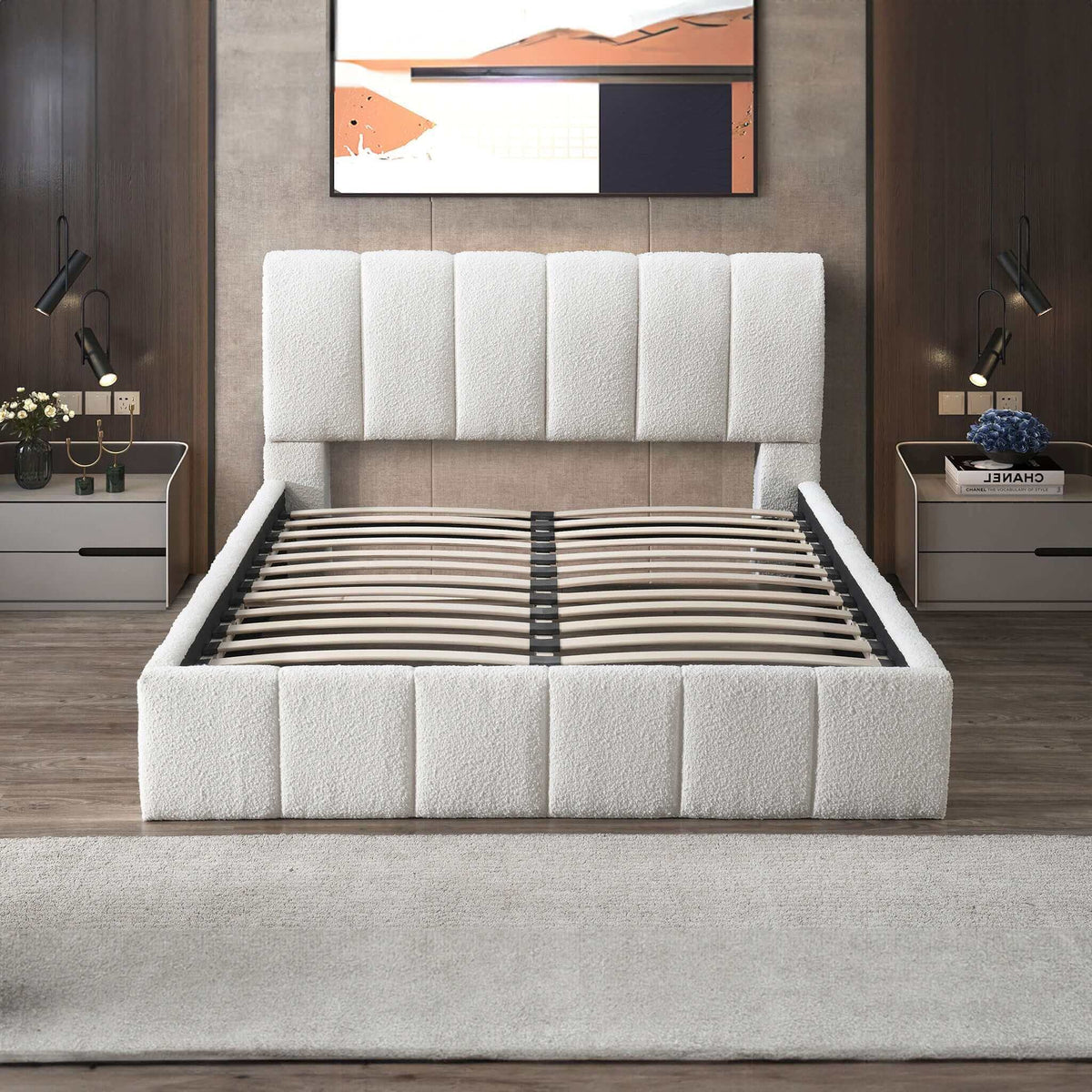 Hilar - Elegant Design Platform Bed by Unique Piece Furniture