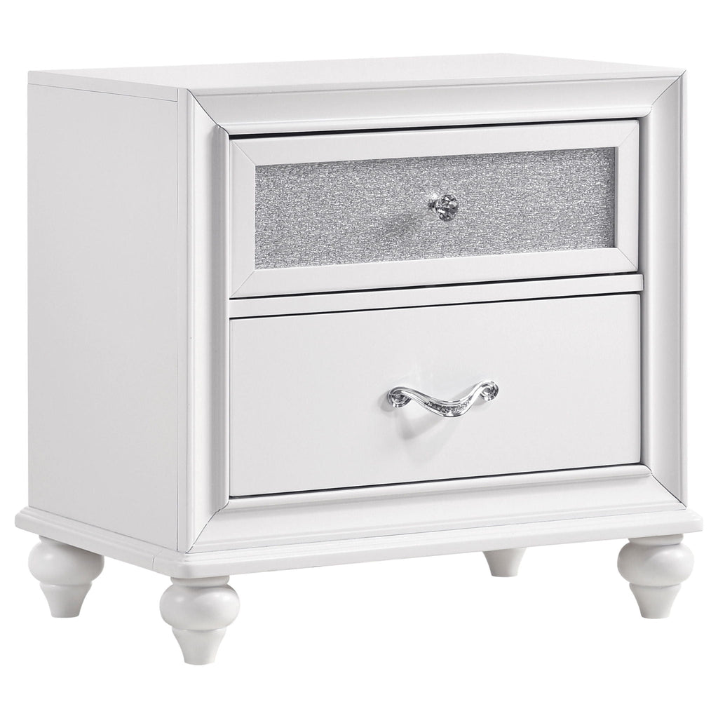 Barzini 4-piece Queen Bedroom Set White by Unique Piece Furniture