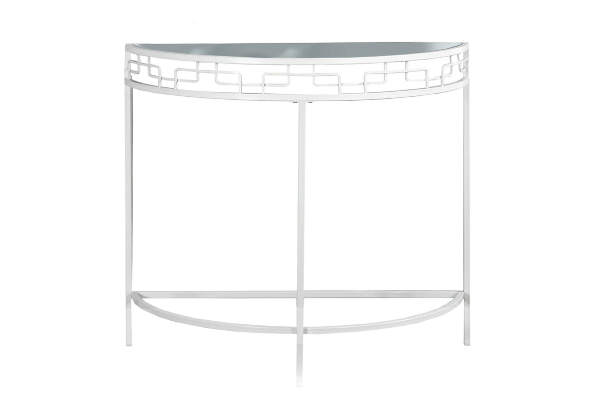 Accent Console Table For Entryway, Contemporary And Modern - White by Unique Piece Furniture