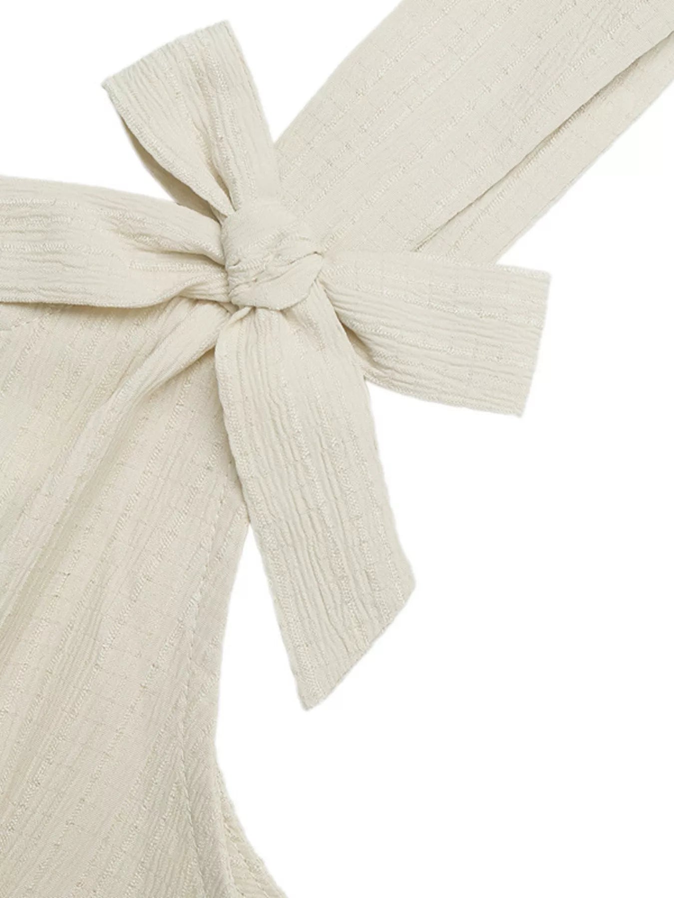 Bowknot Strap Pleated Detail Womens Romper by Be Bliss Boutique