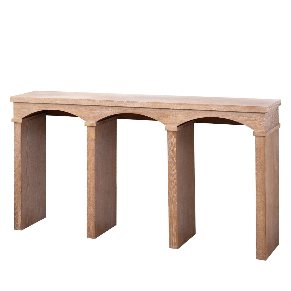 Archway Console Table - Antique Natural / Light Natural / Natural by Unique Piece Furniture