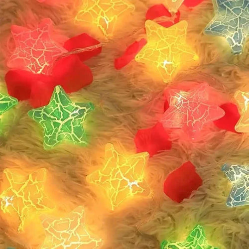 10-Light Crack Star String Lights by DailySale