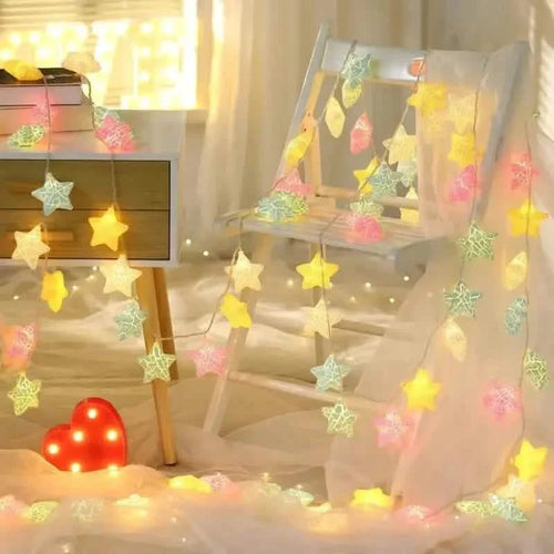 10-Light Crack Star String Lights by DailySale