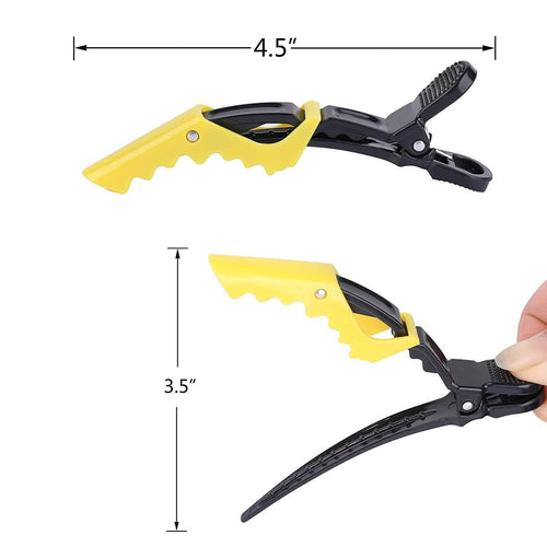 10-Pack: Alligator Styling Sectioning Clips by DailySale