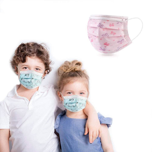 10-Pack: Kids Disposable Face Mask by DailySale