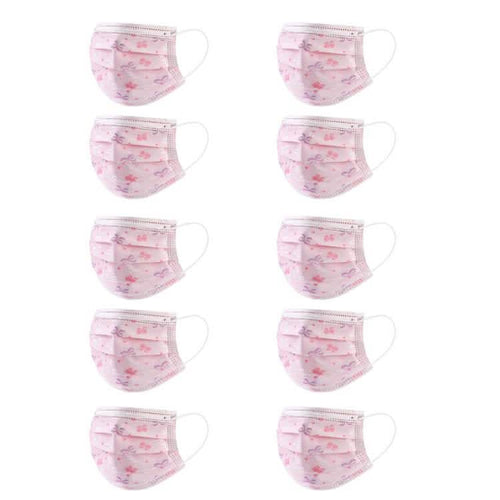 10-Pack: Kids Disposable Face Mask by DailySale