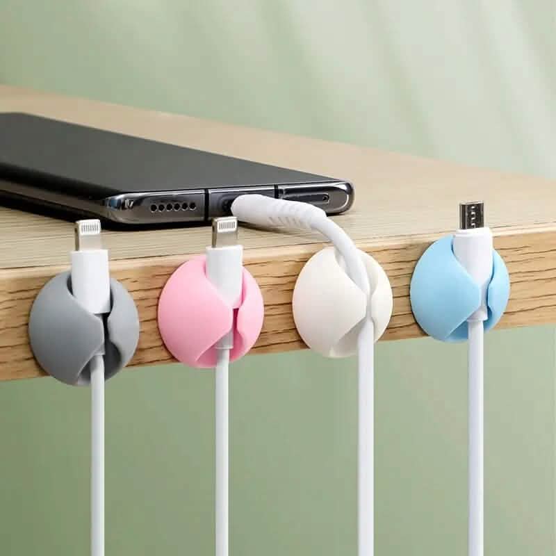 10-Pack: Ultimate Wire Holder and Cable Organizer by DailySale