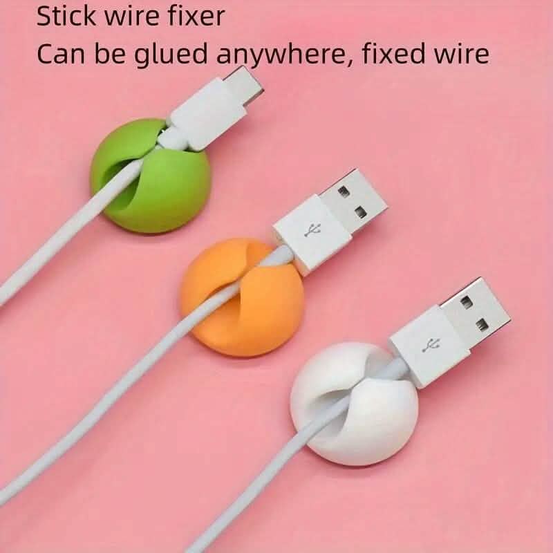 10-Pack: Ultimate Wire Holder and Cable Organizer by DailySale