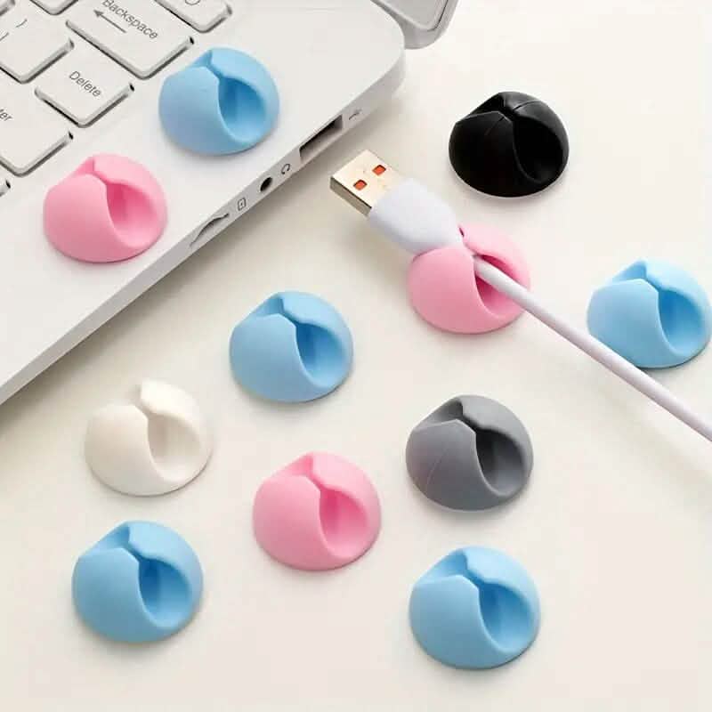 10-Pack: Ultimate Wire Holder and Cable Organizer by DailySale