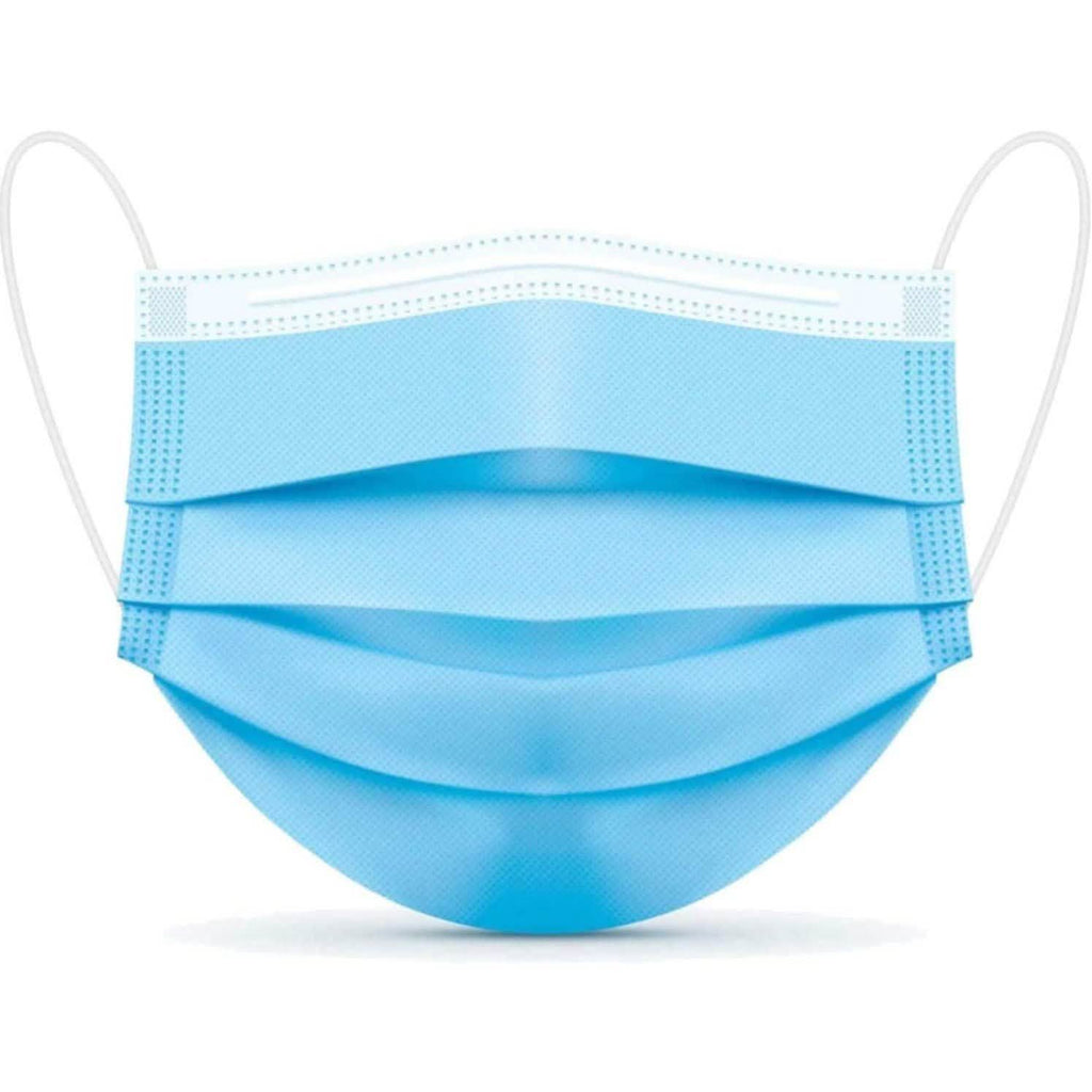 100-Pack: 3 Layer Disposable Protective Face Masks by DailySale