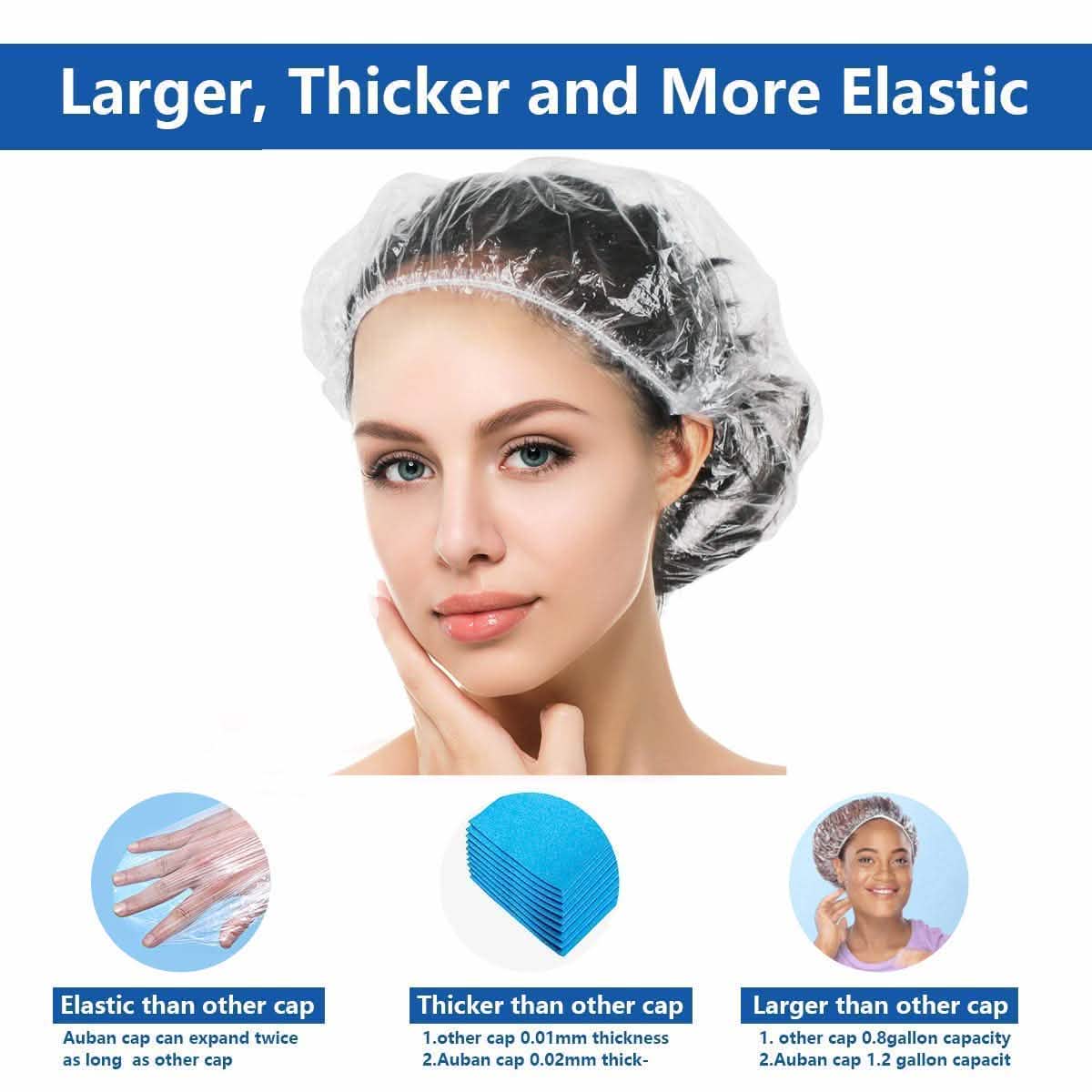 100-Piece: Disposable Shower Cap by DailySale