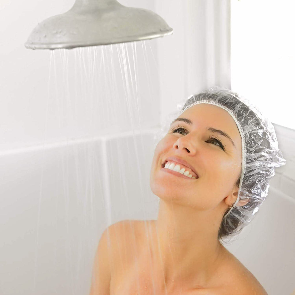 100-Piece: Disposable Shower Cap by DailySale