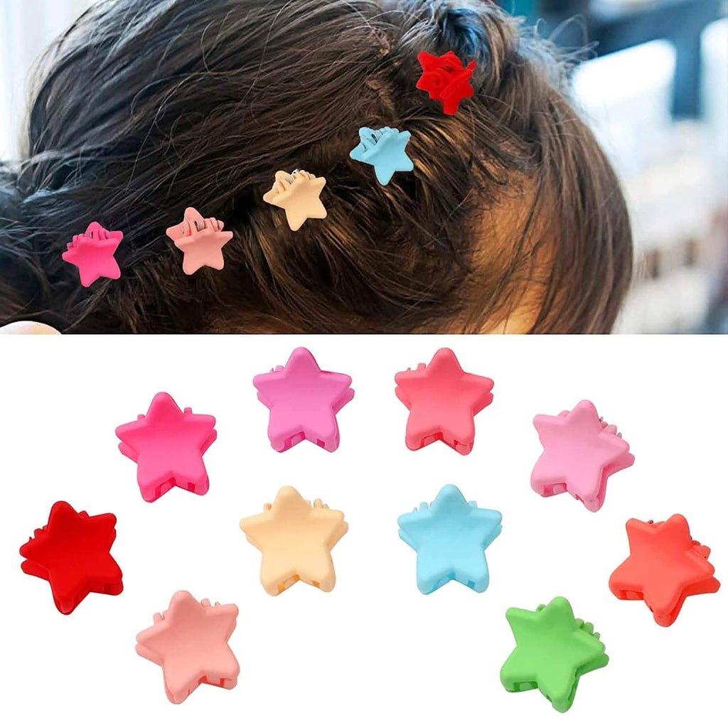 100-Pieces: Non-Slip Colorful Mini Hair Claw Clips Clamps Accessories by DailySale