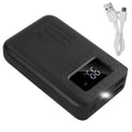 10000 mAh Portable Powerbank Dual USB Charger Port with LCD Display by DailySale