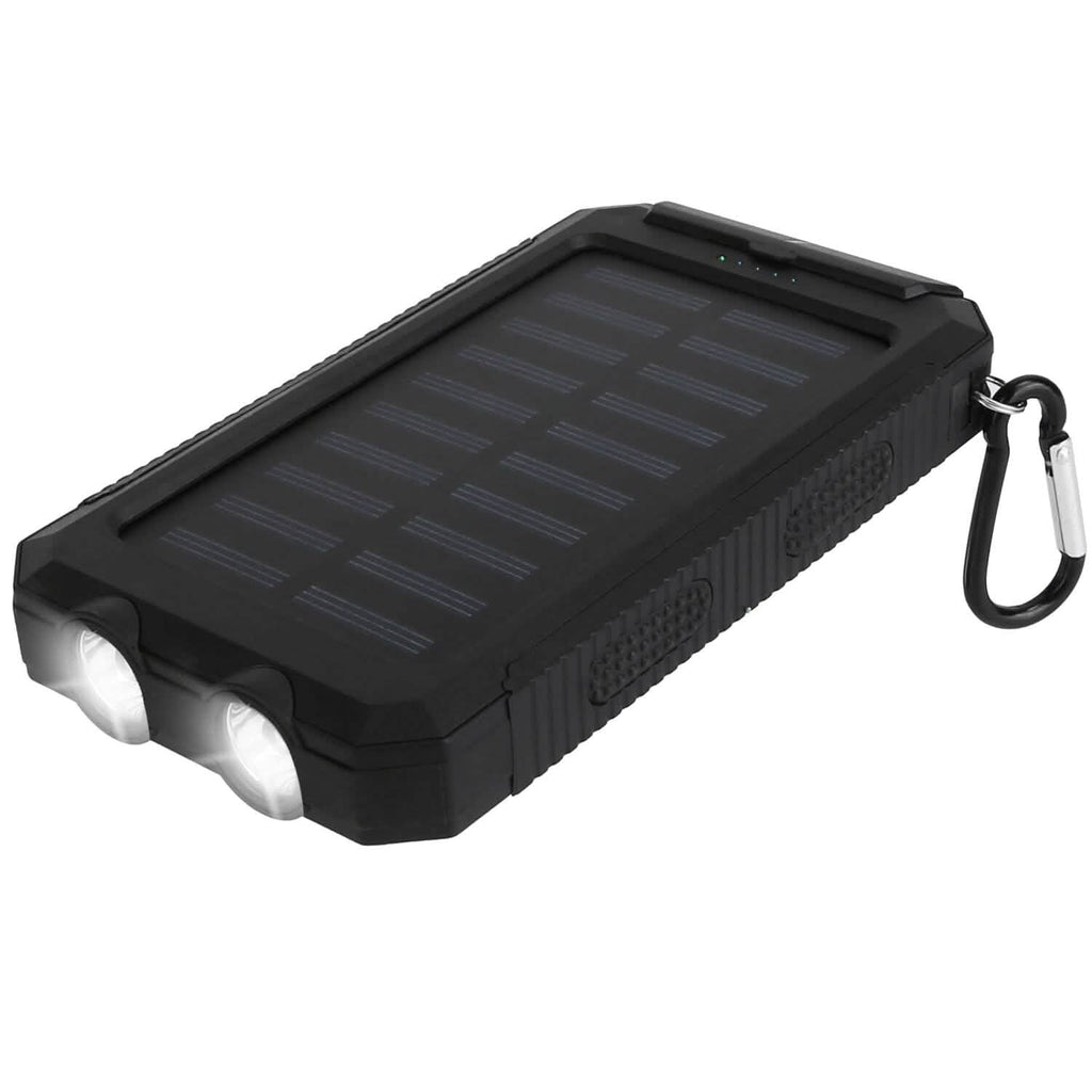 10000mAh Solar Power Bank External Battery Pack by DailySale