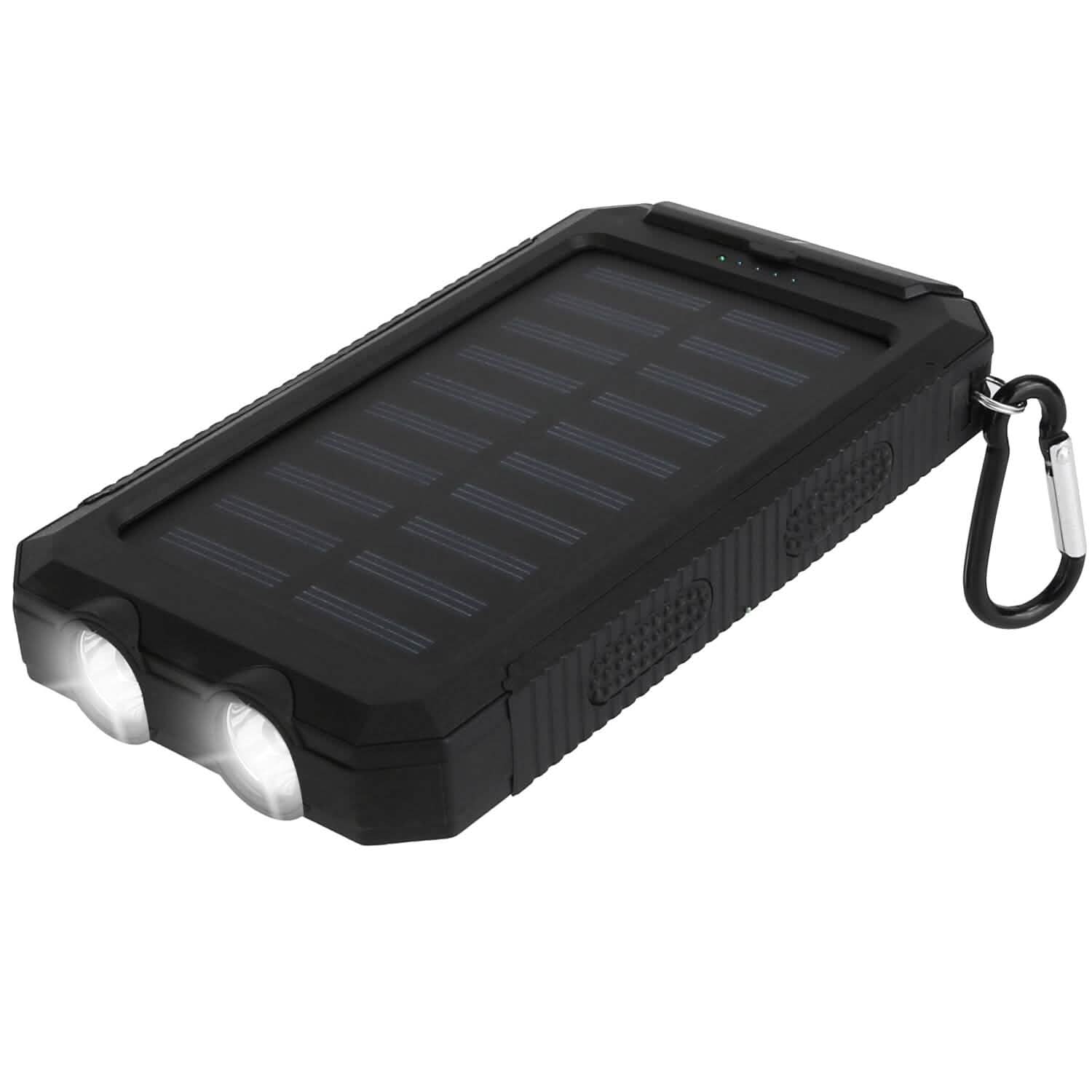 10000mAh Solar Power Bank External Battery Pack by DailySale