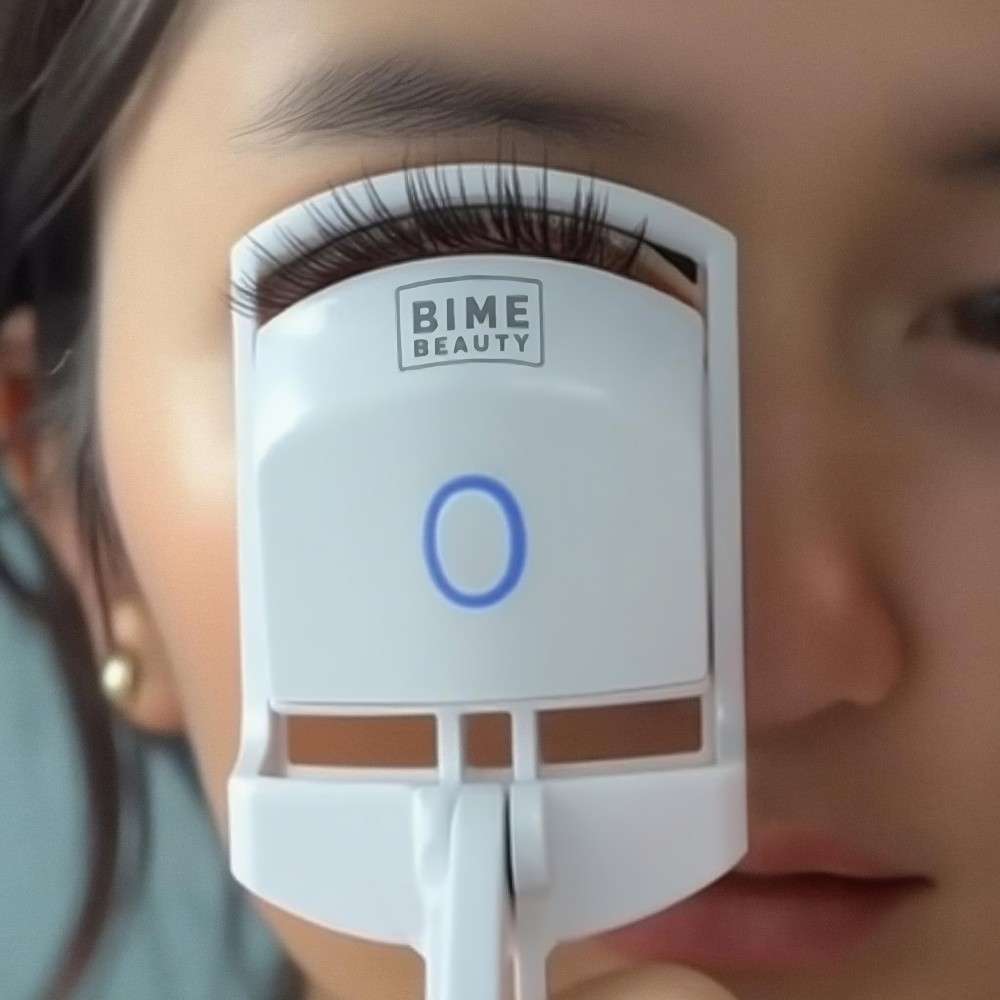 The Complete Eye & Hair Perfection Bundle: Tyche Brush & Electric Eyelash Curler by BimeBeauty