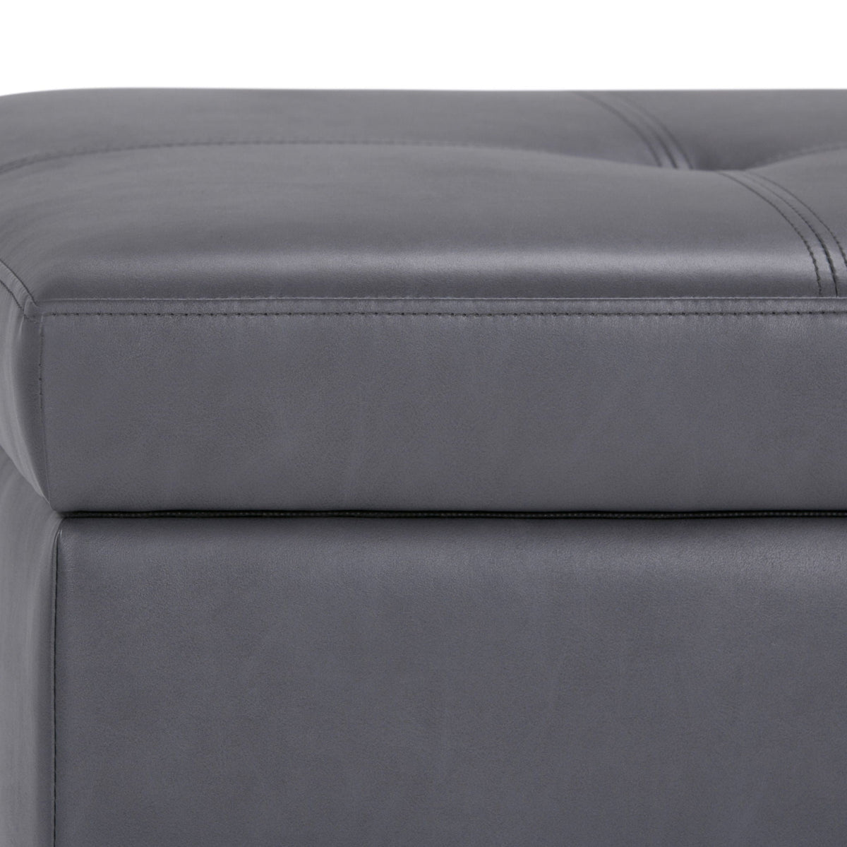 Oregon - Contemporary Storage Ottoman Bench With Tray by Unique Piece Furniture