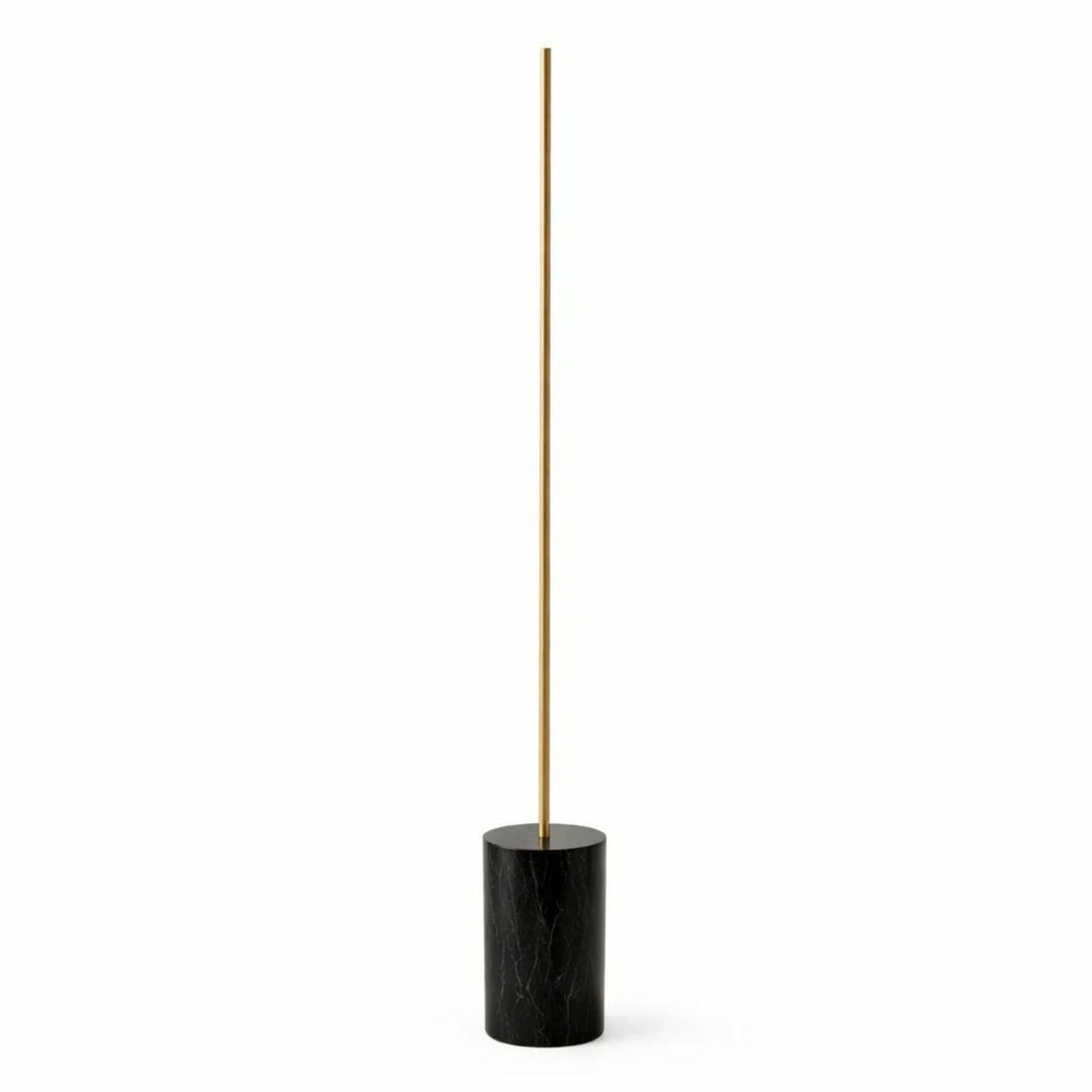 Prism - LED Floor Lamp With On / Off Switch Base - Gold / Marble by Unique Piece Furniture
